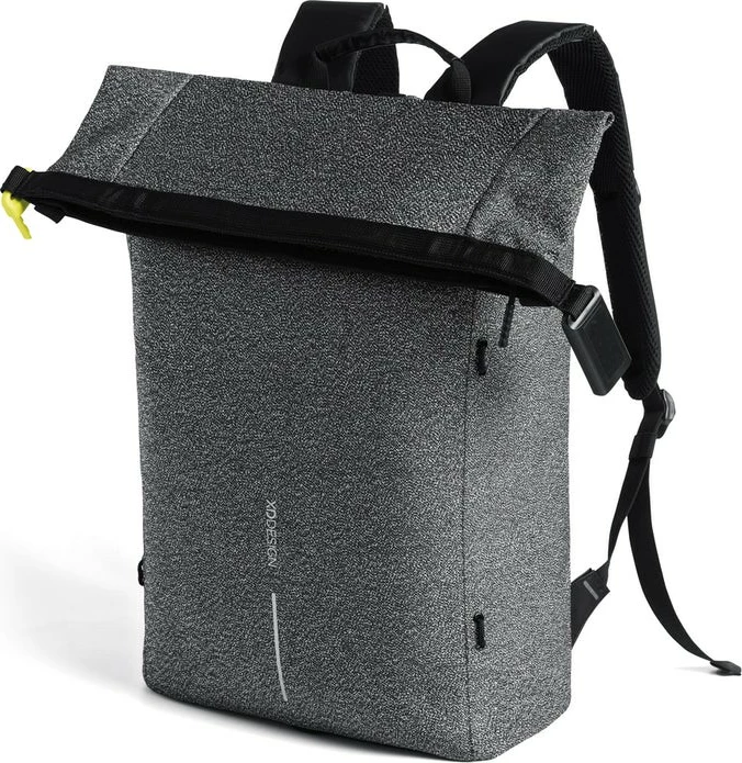 Çantë shpine, XD DESIGN, p705.642, 27L, për laptop 15.6 inç, prerje-rezistente me xhepë RFID, gri