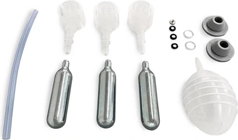 Aparat për toçje birre CASO BeerMaster 582, fuçi 5L, 4–12°C, 65W, i zi/argjendtë, set me adapter Heineken + 3 kartusha CO₂