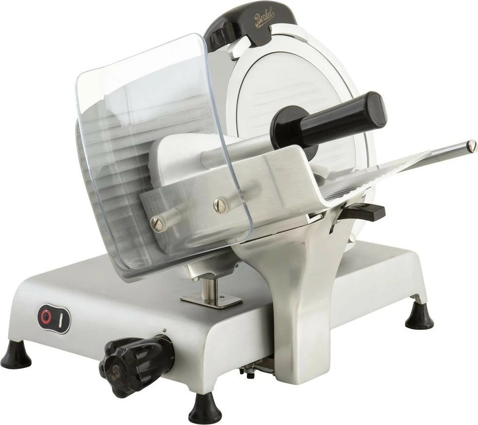 Prerëse elektrike Berkel RSBGM011000GT, 25 cm, 190W, alumini, gri