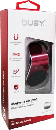 Busy Mbajtes magnetik per telefon-Red