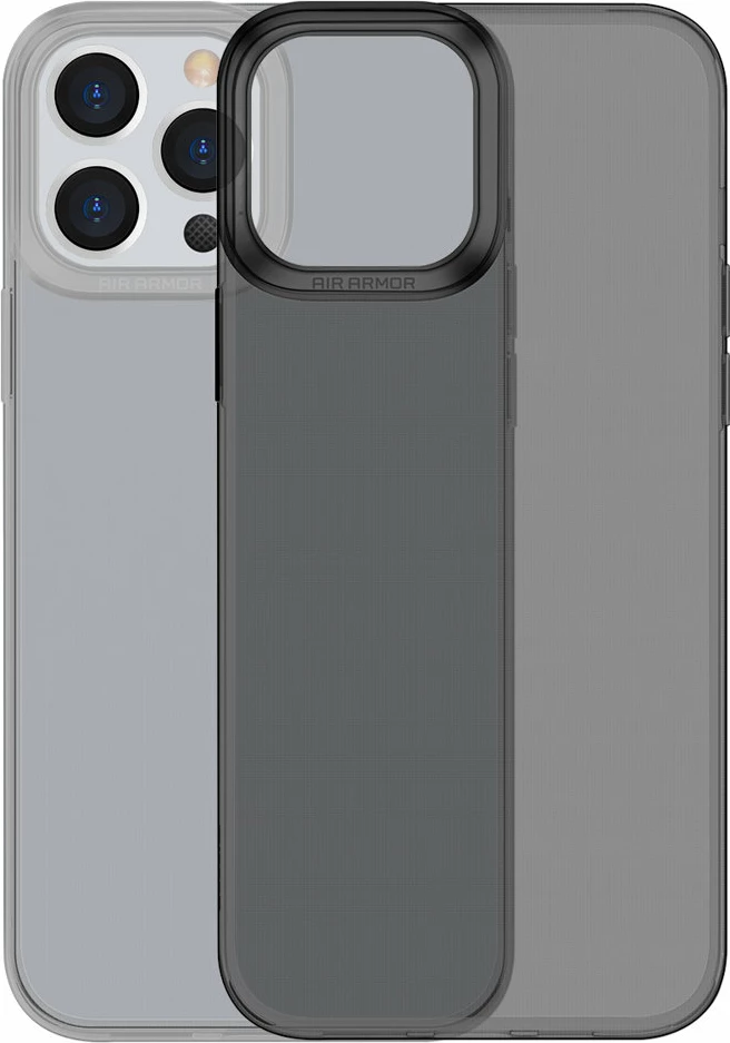 Mbështjellës Baseus Simple Series për iPhone 13 Pro, TPU, i tejdukshëm, zi