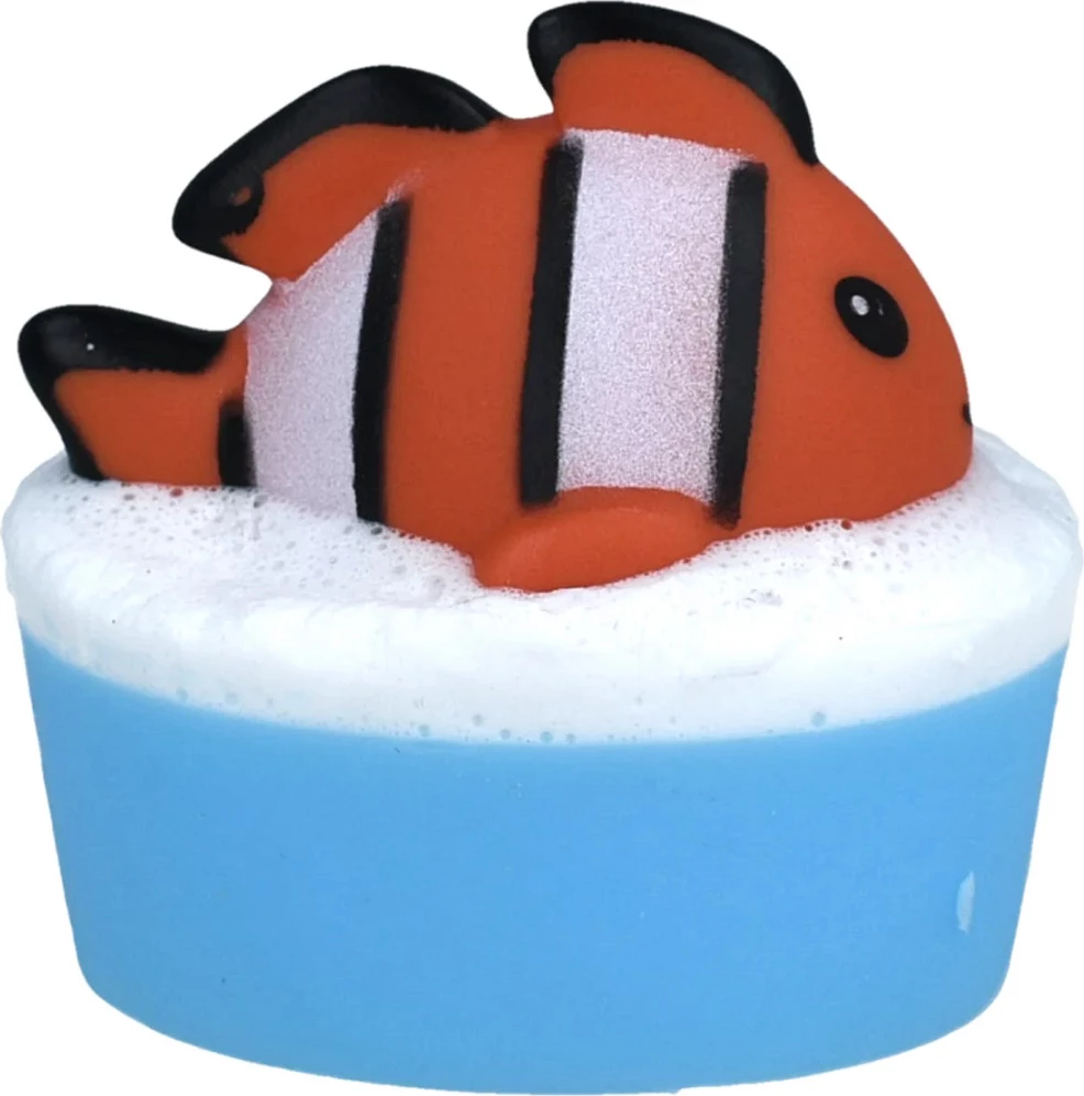Sapun me lodër Bomb Cosmetics Foaming Nemo Toy Soap për fëmijë 100g