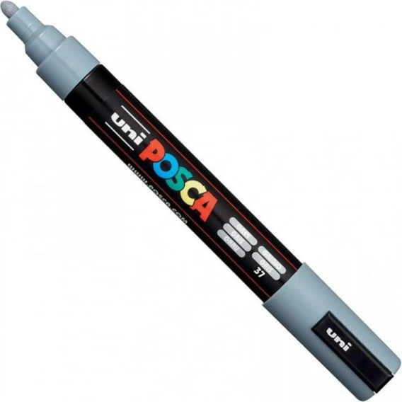 Uni-Marker Pc-5M Posca Dark Gray