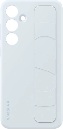 Mbështjellës Samsung Standing Grip Case Galaxy S24+, silikon, light blue