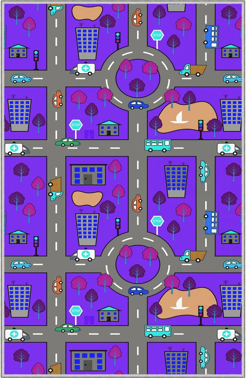 Qilim për korridor, shumëngjyrësh, Conceptum Hypnose, HMNT457, 80x200cm