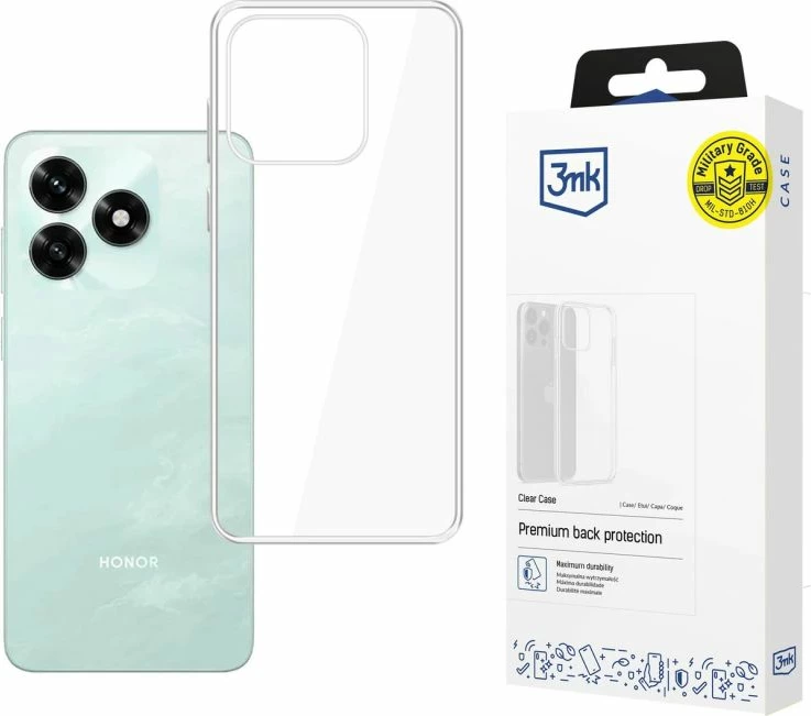 Kuti mbrojtëse për Honor X5C Plus 4G 3mk Clear Case, transparente
