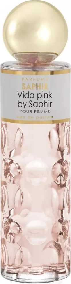 Eau de Parfum për femra Saphir Vida Pink Pour Femme, 200ml