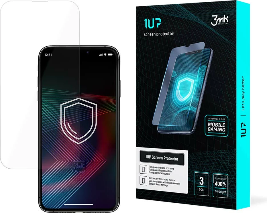 Mbrojtës ekrani 3mk 1UP për iPhone 14 Pro / iPhone 14, Transparent