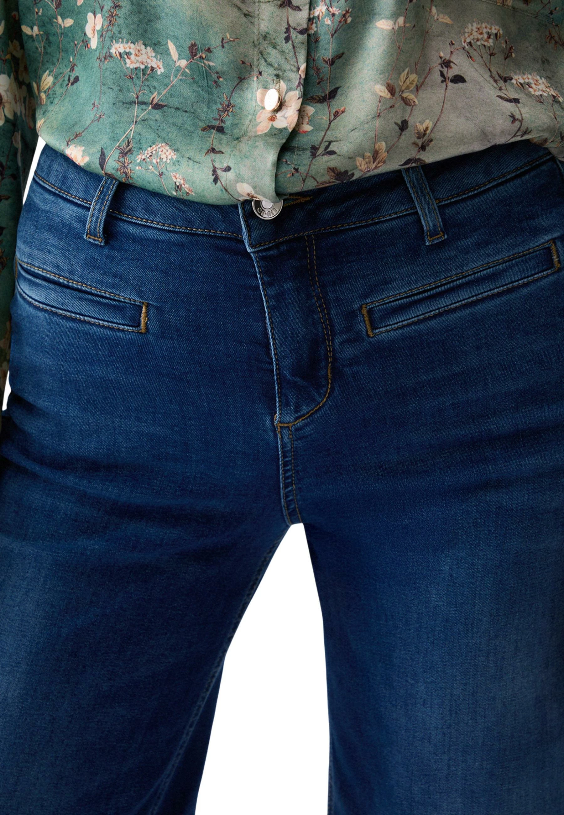 Pantallona për femra Liu Jo UF6069 DS004, denim të errëta [Madhësia: W27]