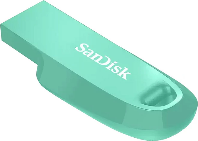 USB stik SanDisk Ultra Curve, USB 3.2, 32GB, e gjelbër