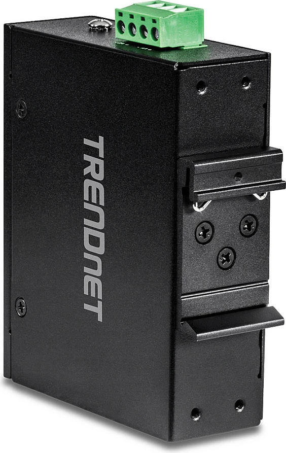 Switch industrial TRENDnet TI-PG50, 5-port Gigabit PoE+, 120W, DIN-Rail, IP30