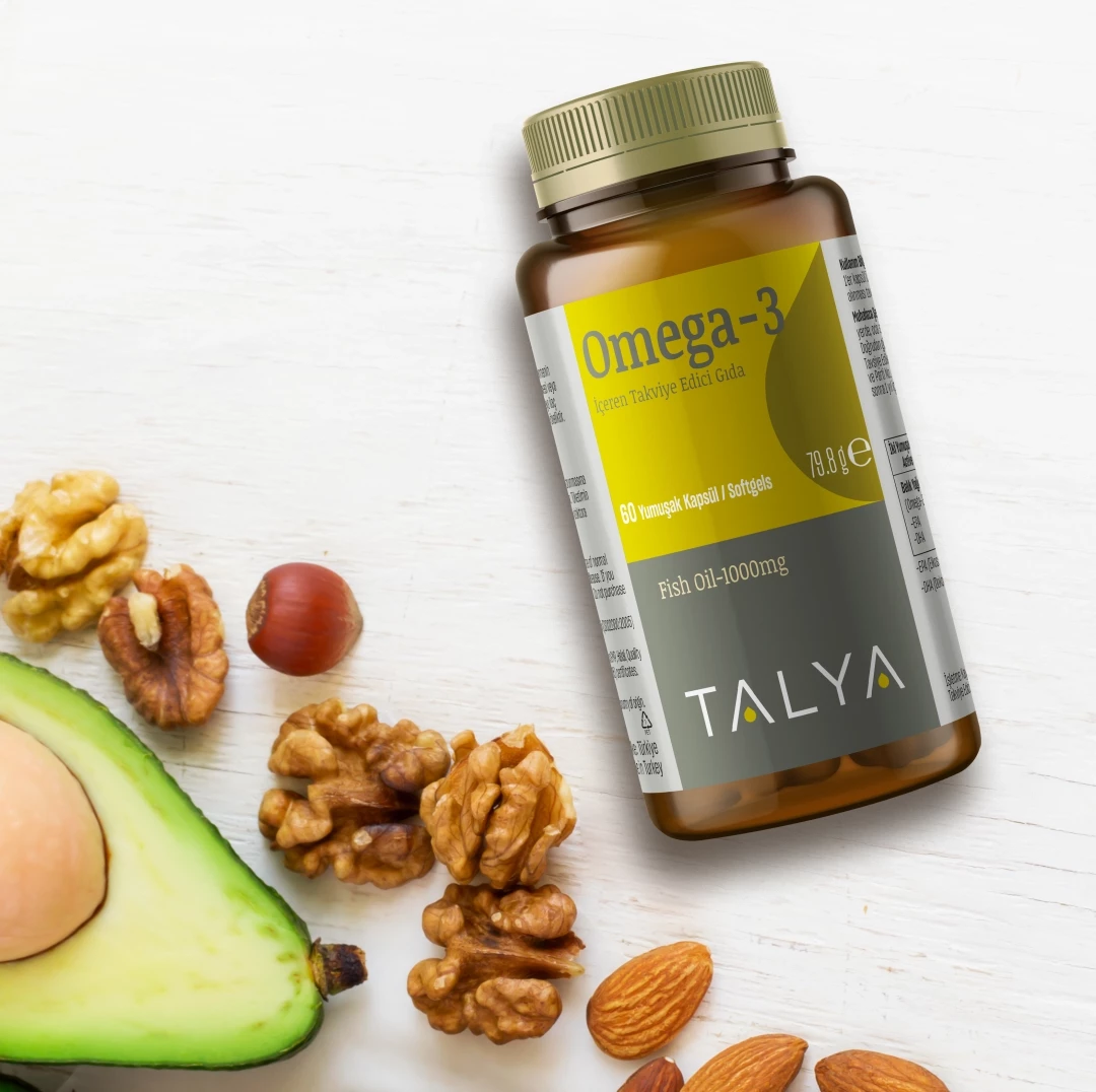 Omega 3 Fish Oil 1000 mg, 60 softgels