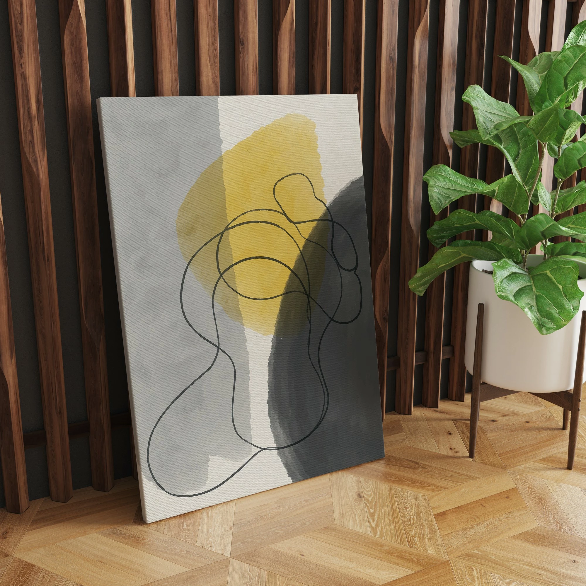 Pikturë dekorative në kanavacë Wallity, ASR_CNV25-1, 70x100 cm