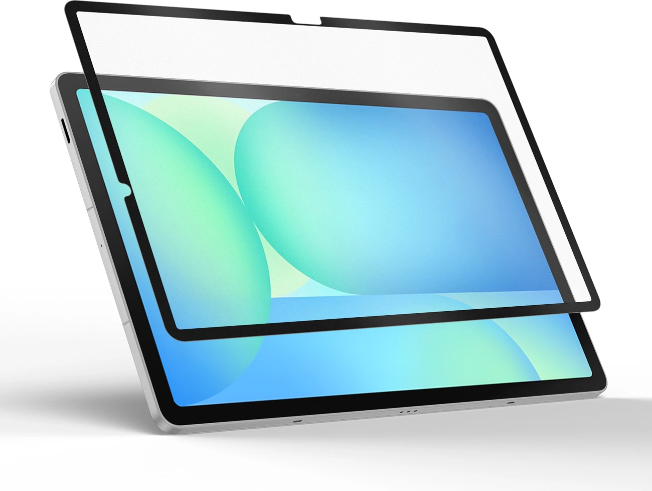 Mbrojtës ekrani paperlike Dux Ducis Naad për Samsung Galaxy Tab S10 FE Plus, mat, me kornizë të zezë