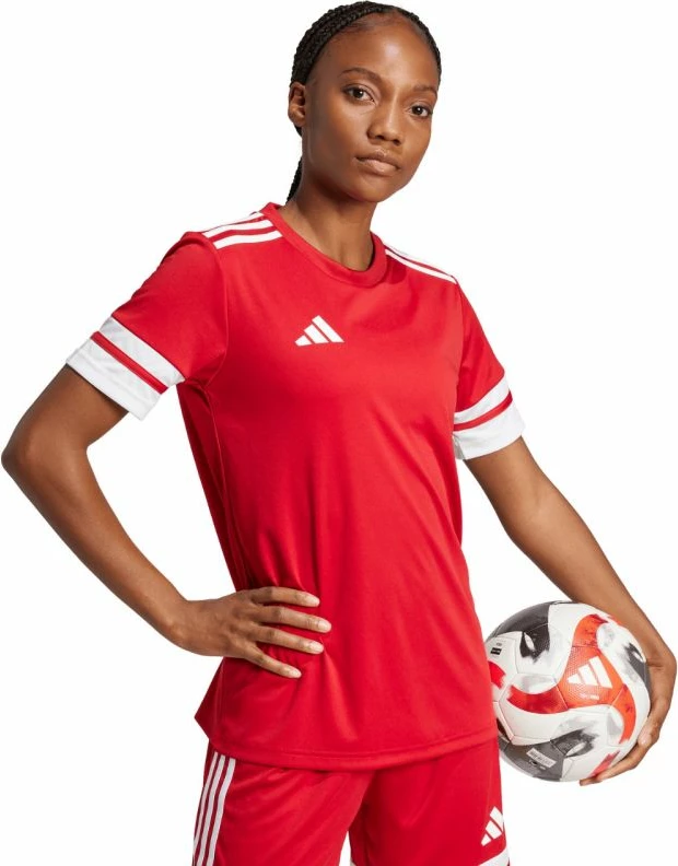 Fanellë futbolli për femra adidas, e kuqe