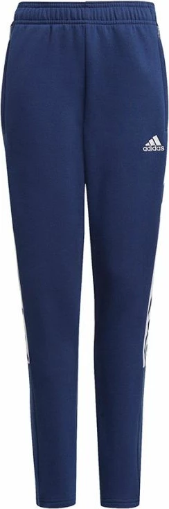 Pantallona sportive për fëmijë adidas, blu të errët [Madhësia: 116 cm]