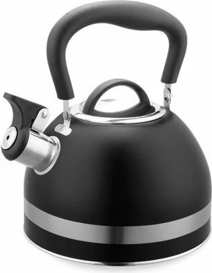 Çajnik për sobë Maestro MR-1336 1.8L, inox, me bilbil, për induksion, i zi