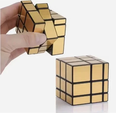 Kub Hutini Mirror Cube 544, 3x3x3cm, e artë