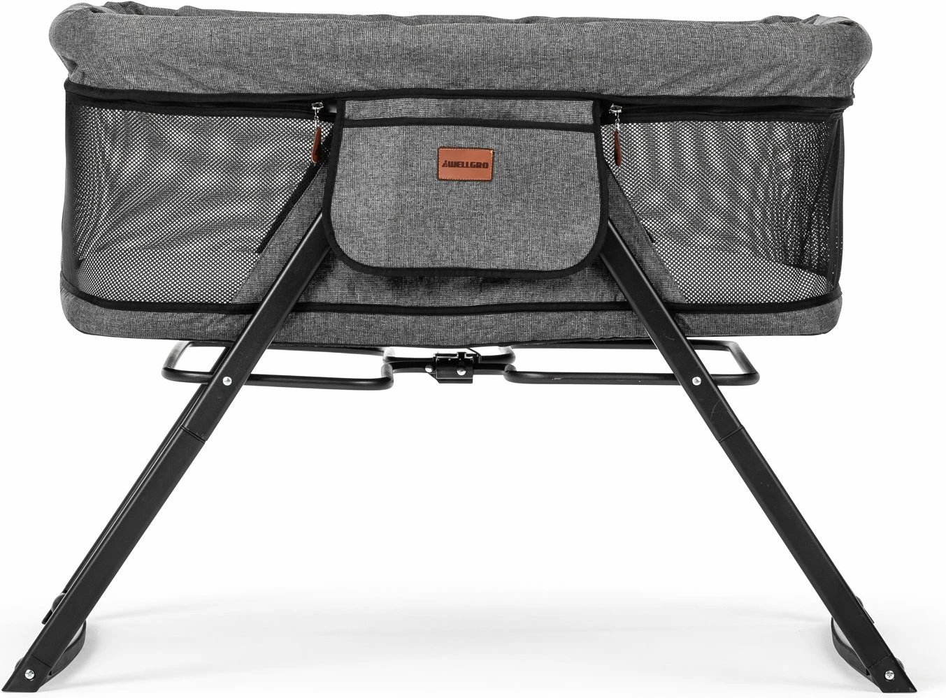 Djep palosës Evila Originals, ngjyrë gri e çelët