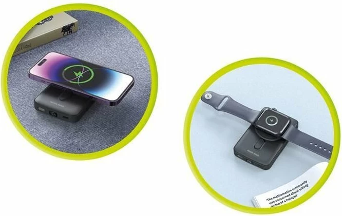 Powerbank Mobile Origin PB9 10000mAh magnetik wireless USB-C PD 20W me karikim Apple Watch, i zi