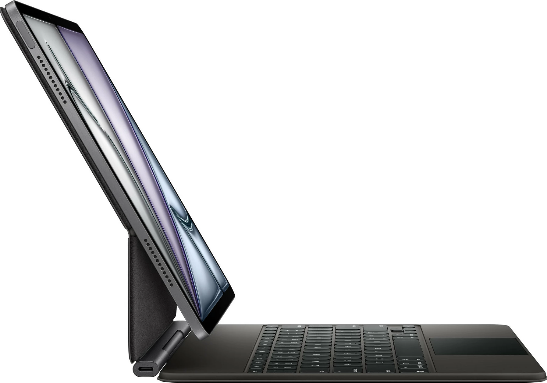 Tastierë Apple për iPad Air 13" (M3/M2), QWERTZ gjermanisht, me trackpad, me ndriçim, e zezë