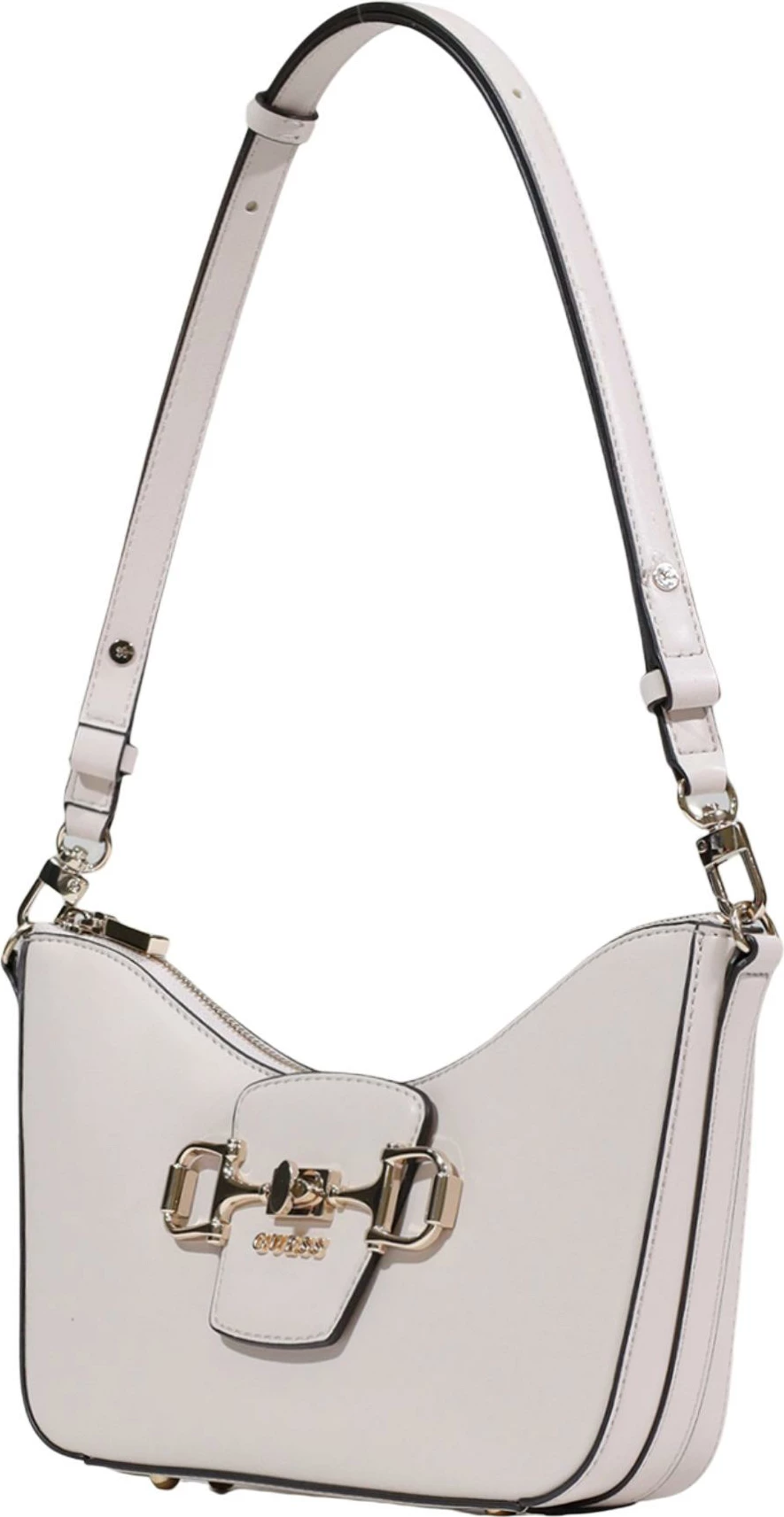 Çantë krahu për femra Guess Janie HWVG99 10180, rozë pudër