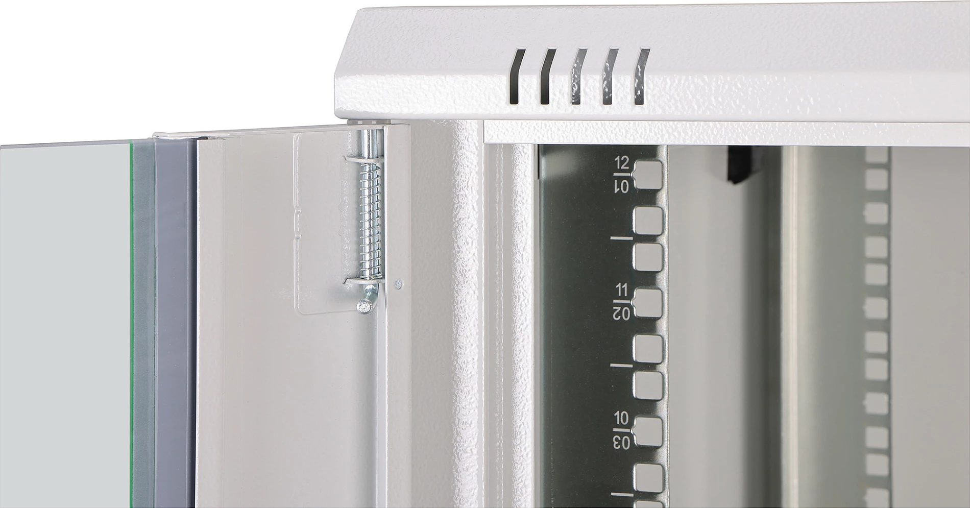 Kasë rrjeti Digitus Dynamic Basic 12U, 600x600mm, xham, gri