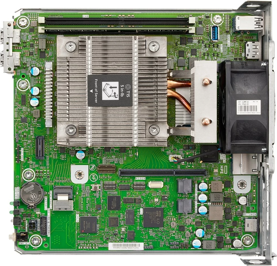 Server HPE ProLiant MicroServer Gen10+ v2, Intel Xeon E-2314, 16 GB RAM, Ultra Micro Tower, Zi