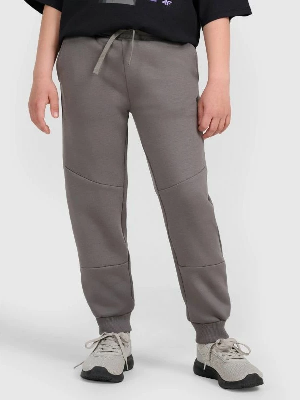 Pantallona sportive për fëmijë 4F, gri