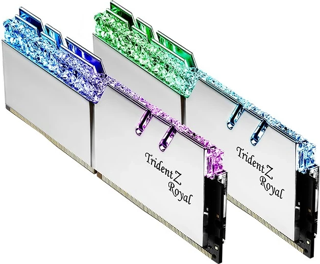 RAM memorje G.SKILL Trident Z Royal F4-4000C18D-32GTRS, 32 GB (2x16 GB), DDR4, 4000 MHz, RGB