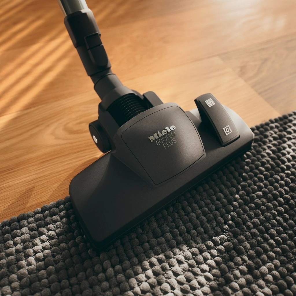 Fshesë me korrent Miele Blizzard CX1 Parquet 890 W pa qese me filtër HEPA, Tech Blue