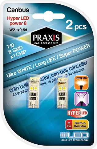 Drita LED Canbus Wx2.19.5D W5W 54020