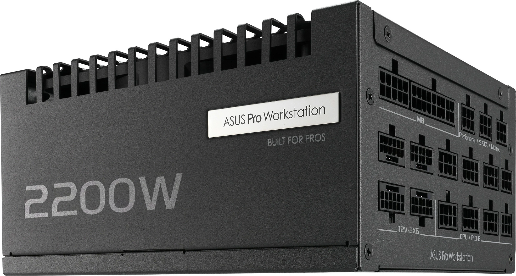 Furnizues rryme ASUS PRO-WS-2200P, 2200W, 80+ Platinum, Fully Modular, ATX 3.1, i zi