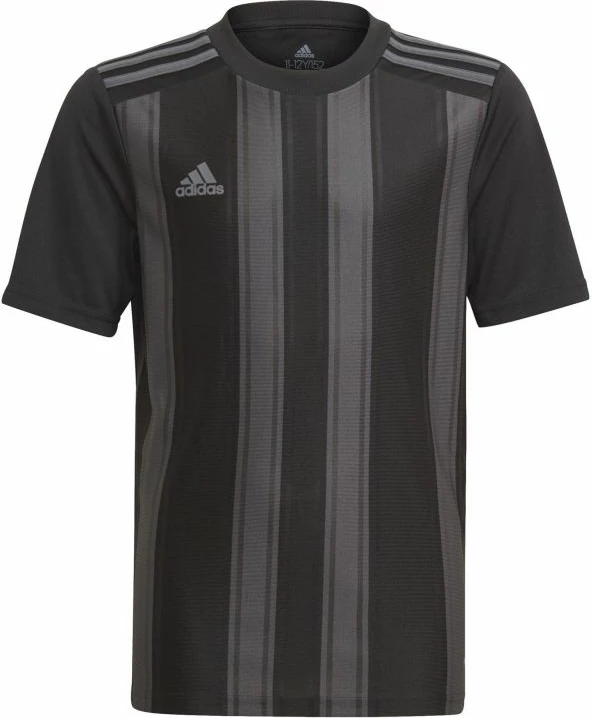 Fanellë adidas për fëmijë, e zezë dhe gri