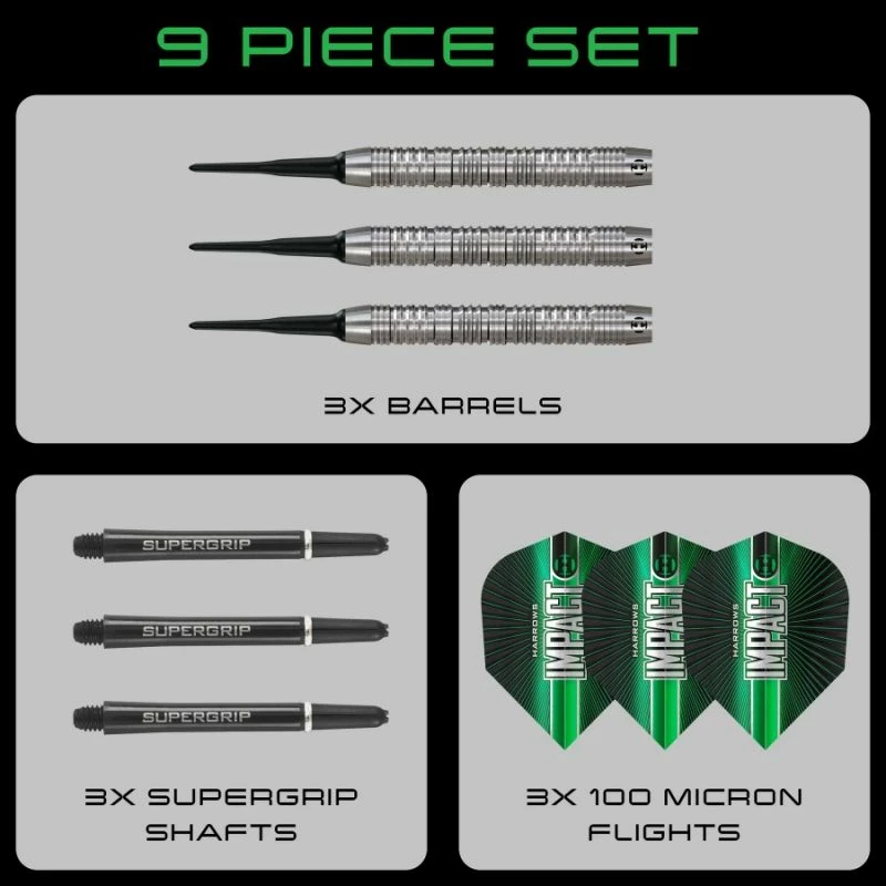 Shigjeta soft tip për dart Harrows [Pesha: 20 g]