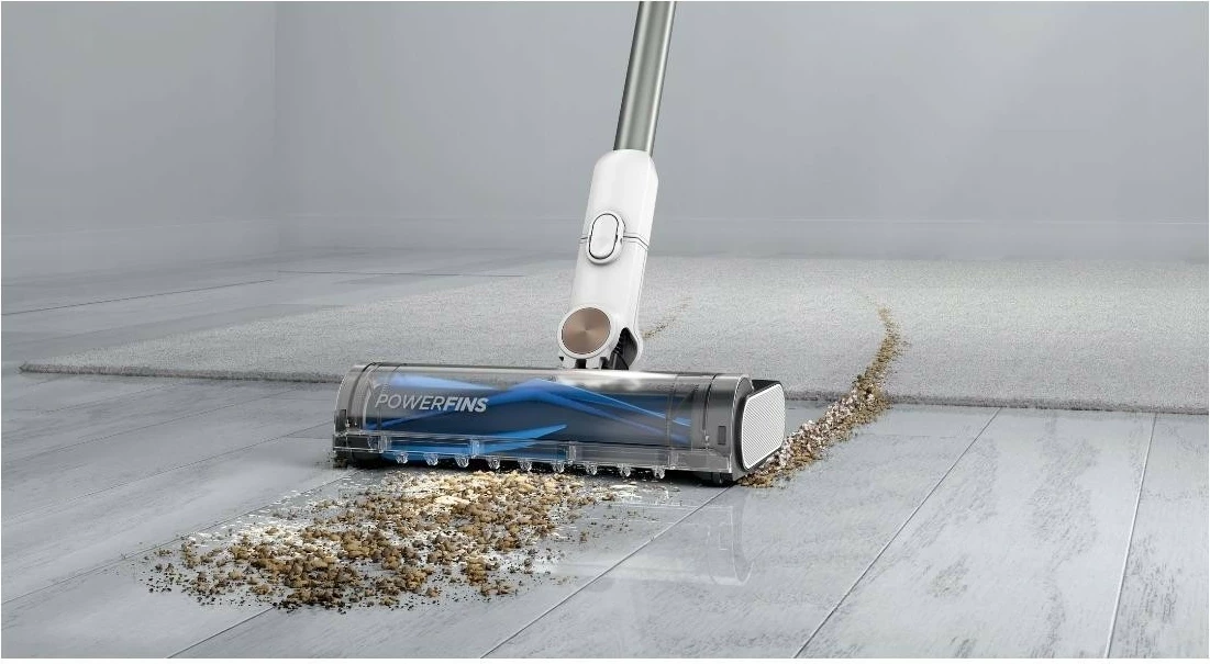 Fshesë pa kabllo Shark BU3521EU, 3 shpejtësi, kapacitet 0.42L, e bardhë