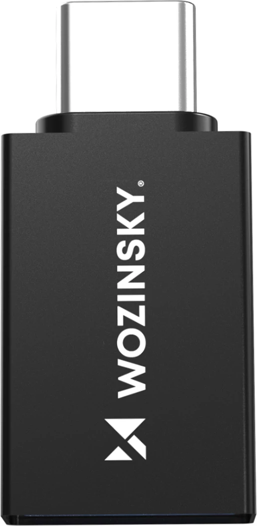 Adapter USB-C në USB-A Wozinsky W10GY1S, 10Gb/s, i zi