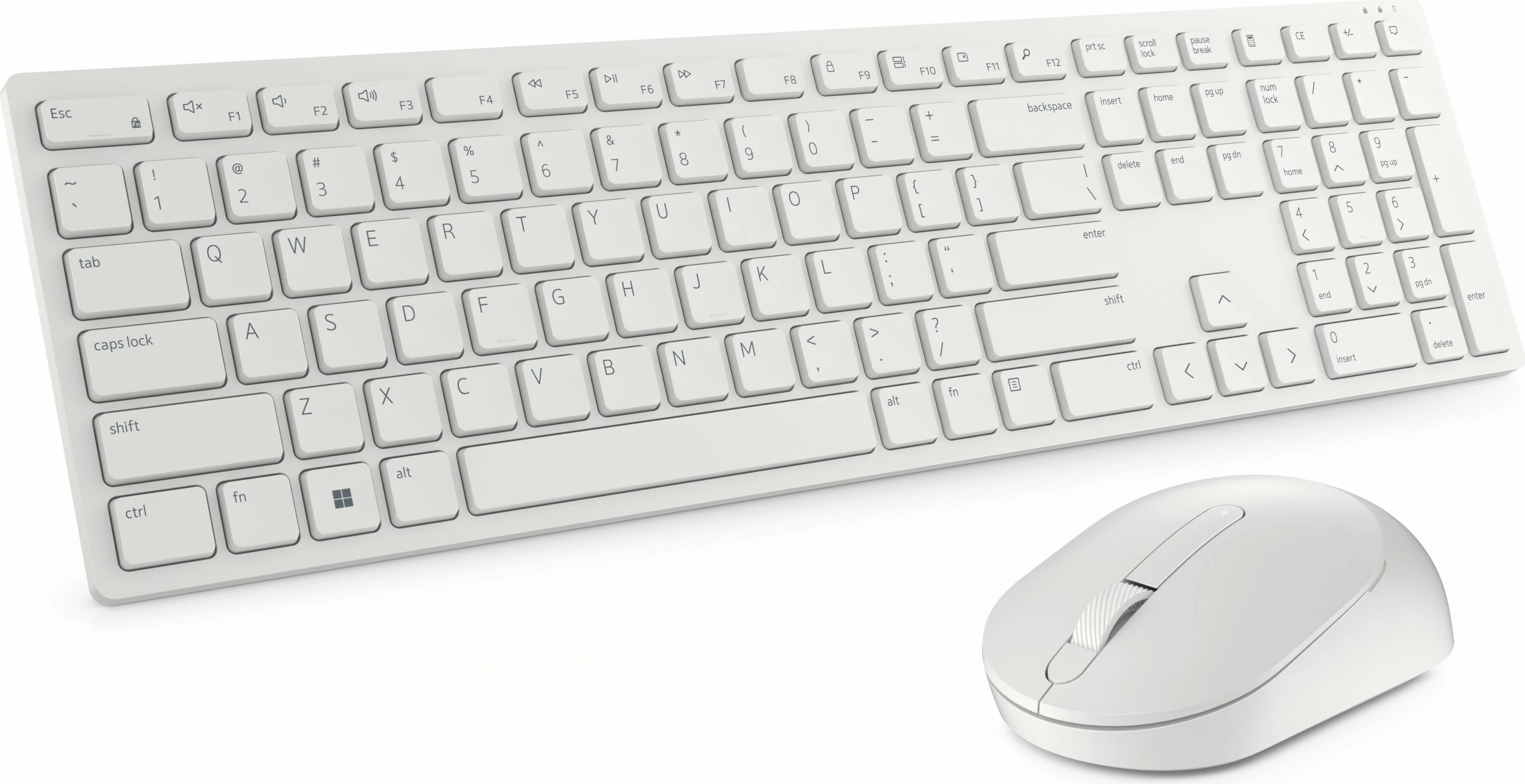 Tastierë wireless DELL Pro, e bardhë