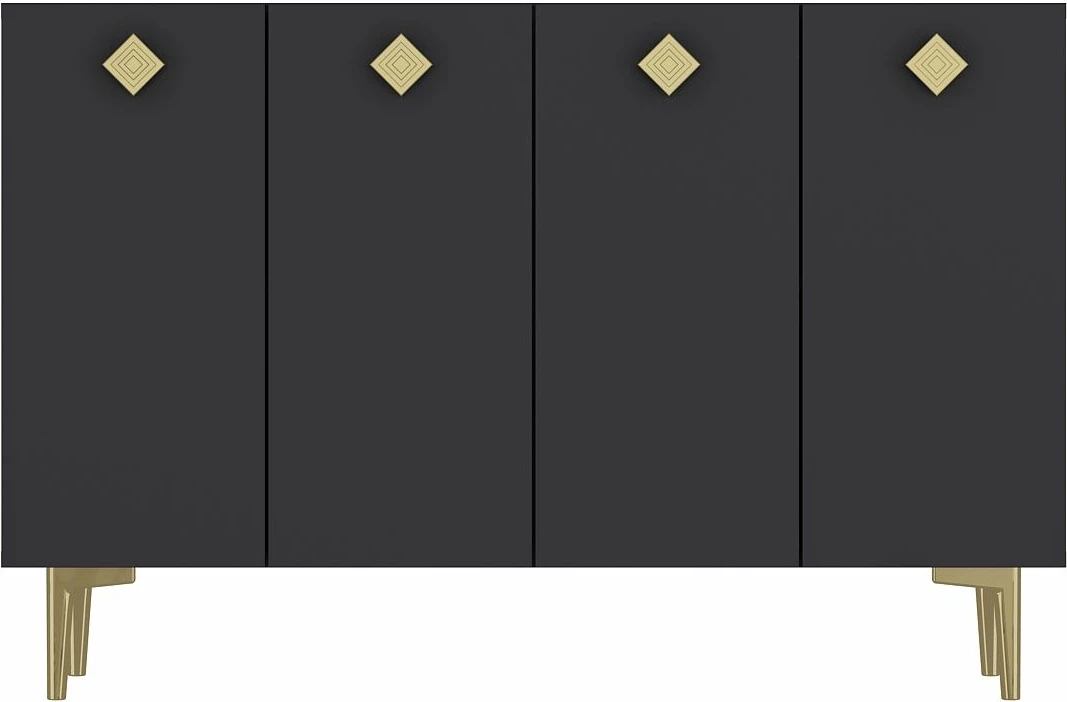 Konsol Skye Decor, anthracite, ari