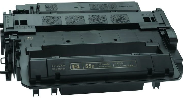 Toner HP 55X (CE255X) 9800-19800 faqe, i zi