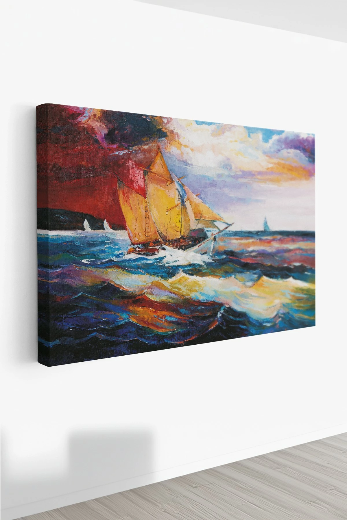Pikturë dekorative në kanavacë, shumëngjyrëshe, Wallity Ersyfdc118, 50x70cm