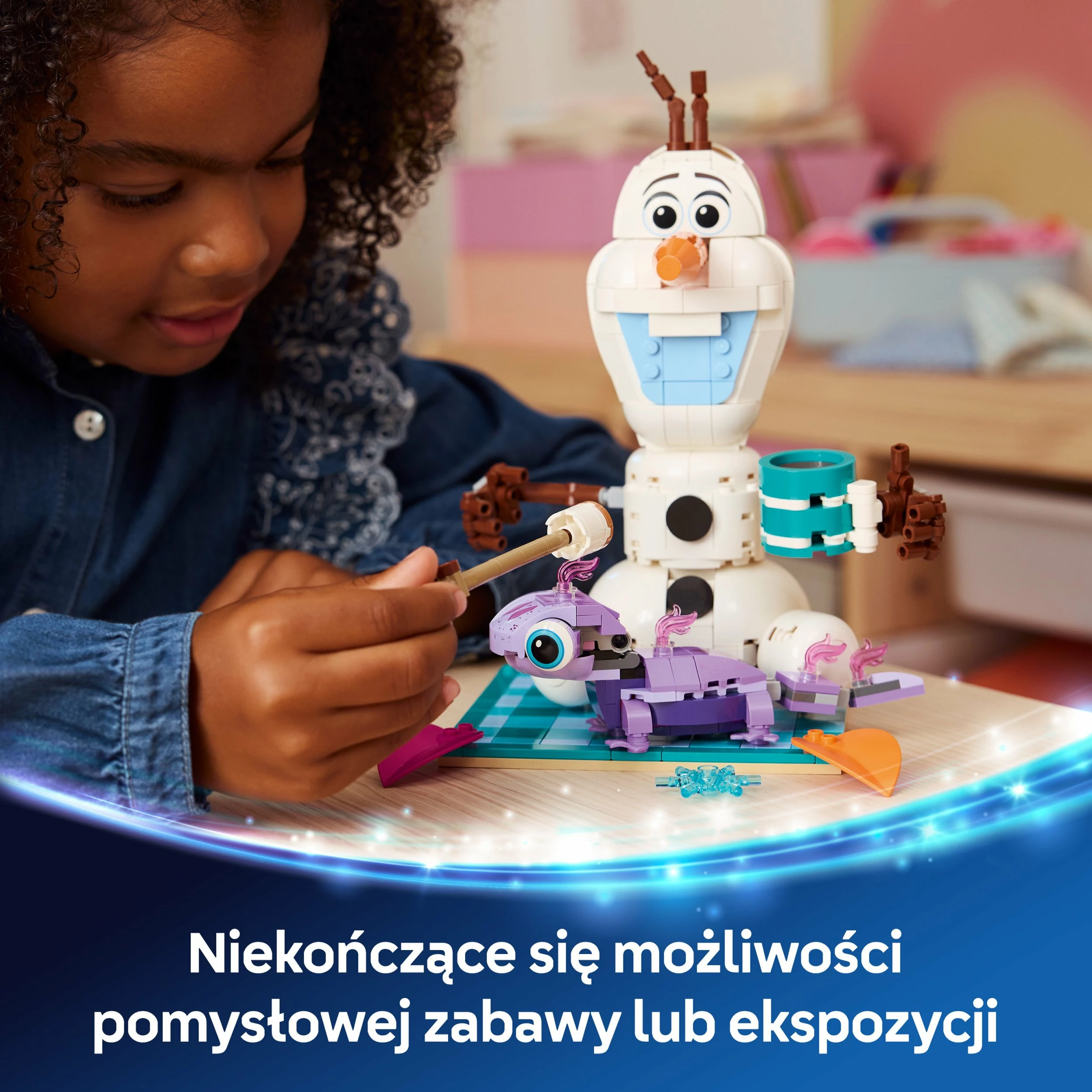 Set LEGO Disney Frozen Olaf and Bruni Picnic 43287, 478 copë