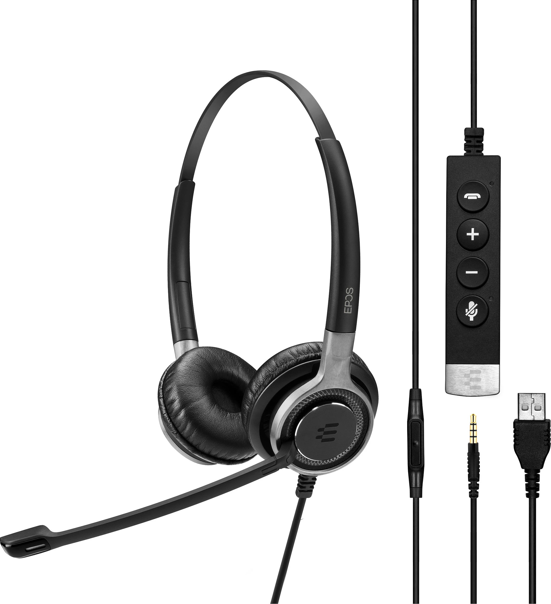 Kufje EPOS IMPACT SC 665, USB-A, biznes, dy dëgjuese, e zezë