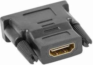 Adapter Lanberg AD-0010-BK HDMI në DVI-D, i zi