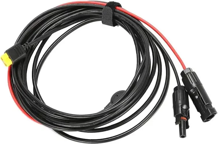 Kabllo paneli diellor EcoFlow XT60, 5m, e zezë