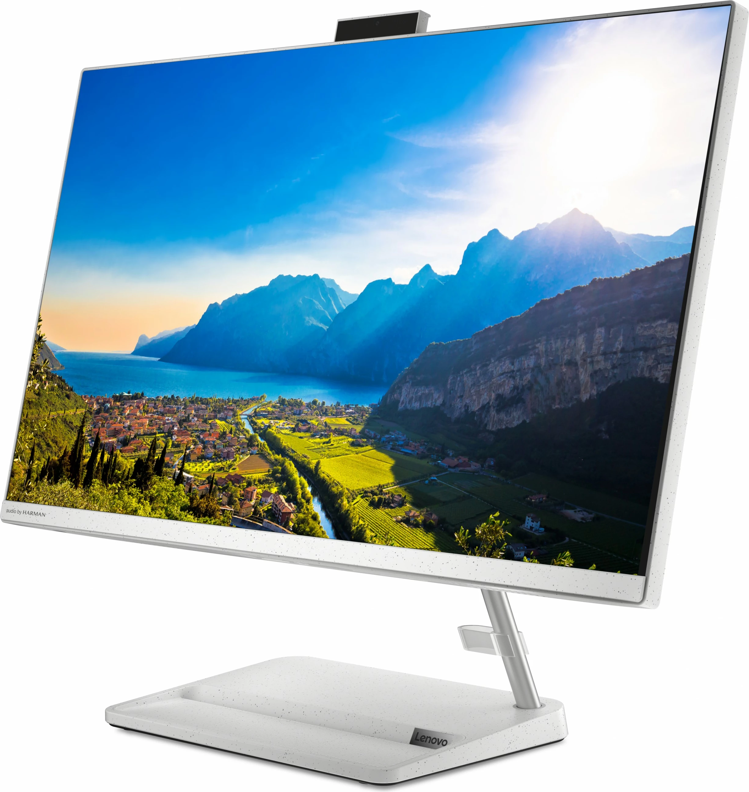 Kompjuter All in One Lenovo IdeaCentre AIO 3 27ALC6, Ryzen 5-7430U, 16GB RAM, 1TB SSD, 27 inch, bardhë