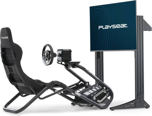 Stendë TV, Playseat TV Stand XL, për 1 ekran, e zezë, Single