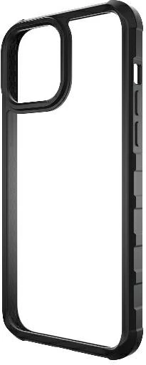 Mbështjellës PanzerGlass ClearCase për iPhone 13 Pro Max, transparent dhe zi