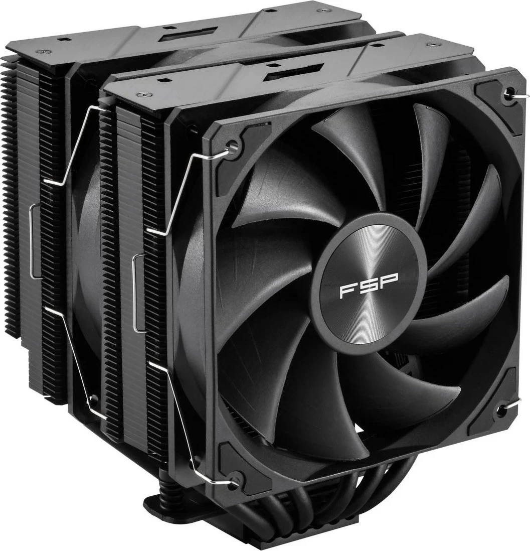 Ftohës procesori FSP MP7-B, për AMD AM5/AM4 dhe Intel 1851/1700/1200, i zi
