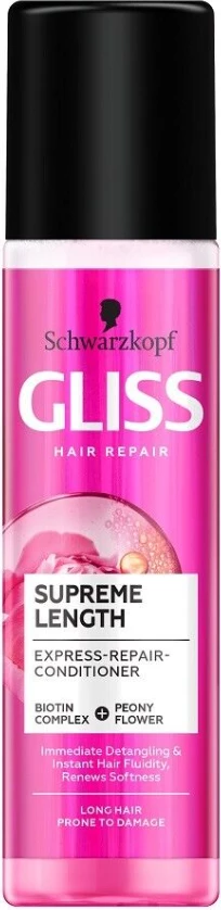 Sprej për flokë Gliss Express Super Length, 200 ml